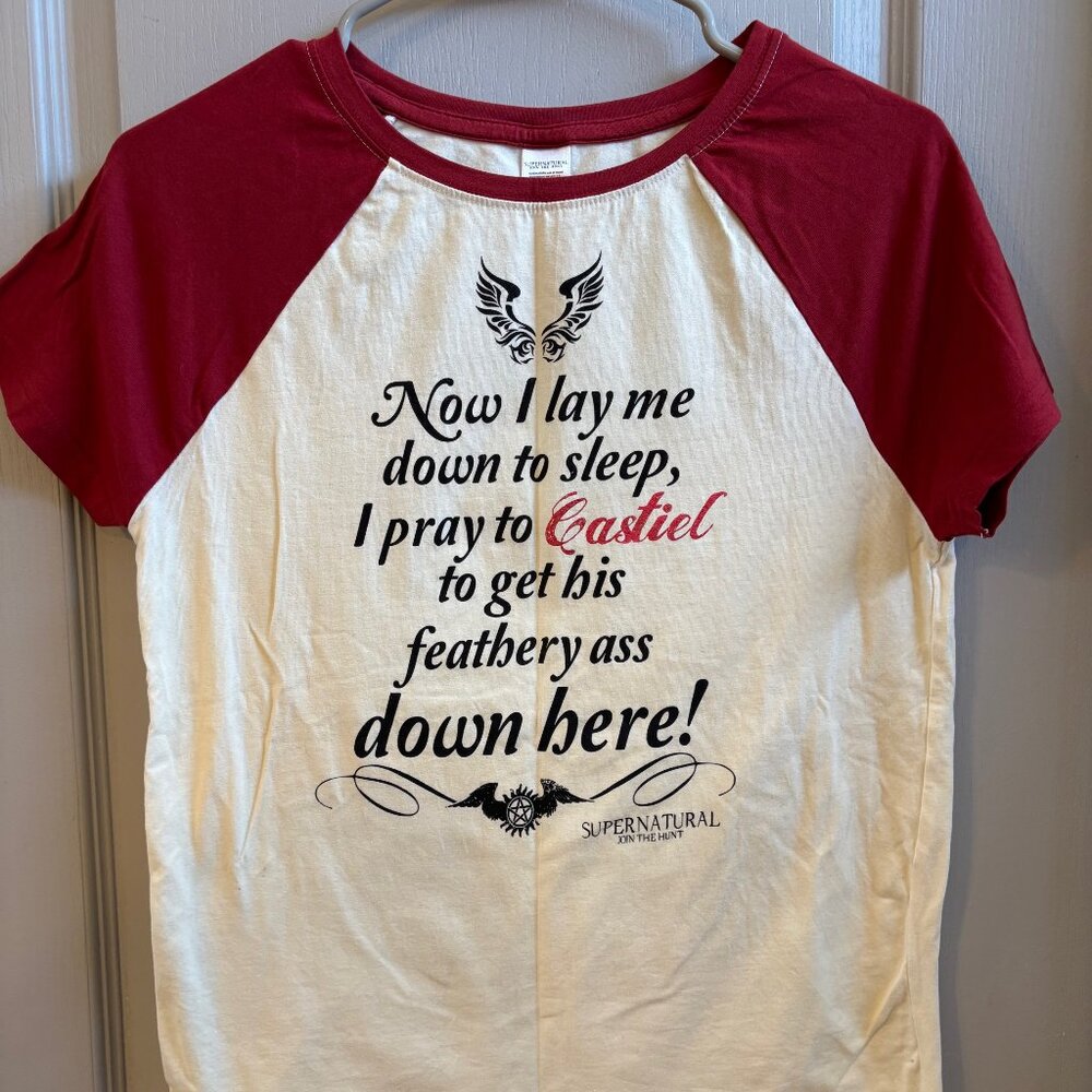 Supernatural Dean's prayer to Castiel Funny Shirt